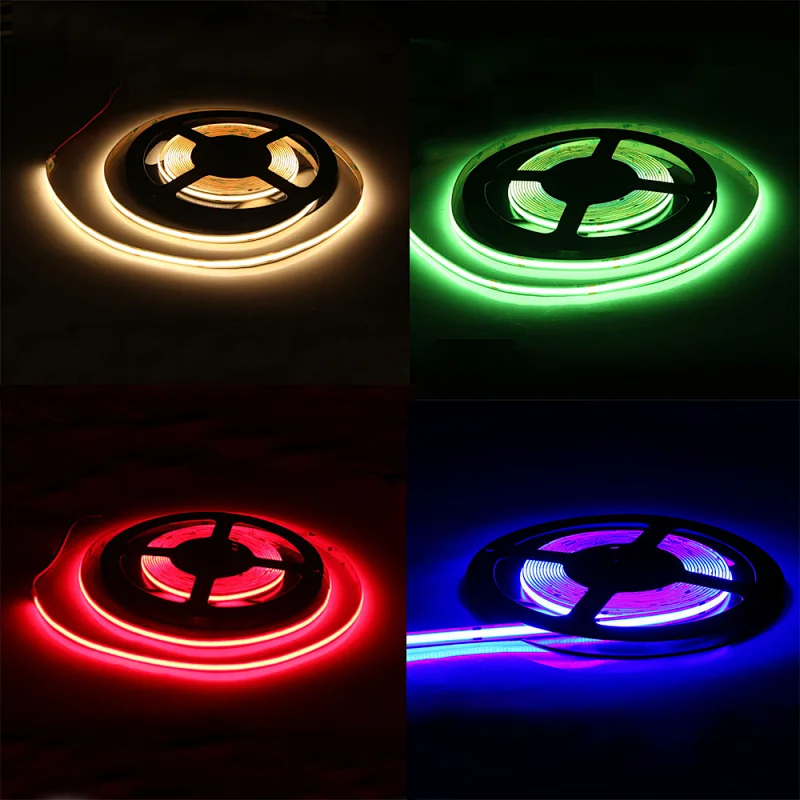CRI 90+ COB LED Strip Lights instead 2835 LED strip DC12V 24V led Rope Lights for  Home Cabinet  Kitchen Decoration