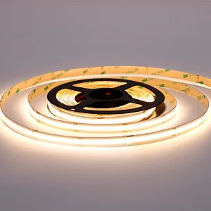 Factory sale CRI 90 504leds 12V 24V 3000K ip65 waterproof Cob led strip 8mm 10mm Flexible led cob strip