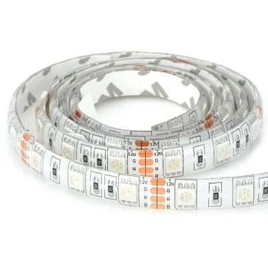 Outdoor Waterproof IP67 high light high density addressable 5V SMD 5050 rgb led strip