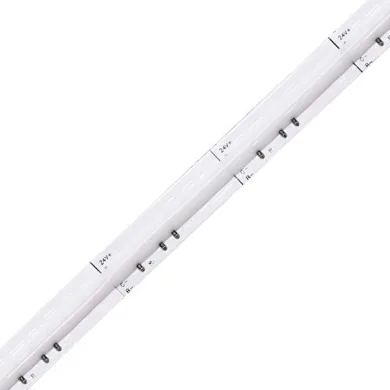 Recessed Aluminum Tile Trim Profile Colour Changing Strips 5MM Green Dual Color RGB RGBW COB Led Strip Light Bulk For Cabinet