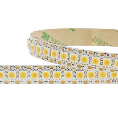 March EXPO new products sk9822 apa102 5050 dc5v 12v 60 144 led pixel strip