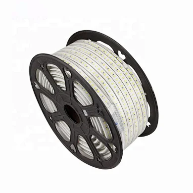 Best Quality 40M 50M 100M 110V 220V 60 Ledm 5050 Rgb Waterproof Ip67 Solar Led Rope Light Strip