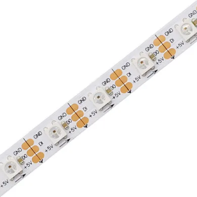 Dream color address 5V 12V RGB RGBW Pixel Strips Lights 5050 WS2812B WS2811 Smart Flexible LED Strip light