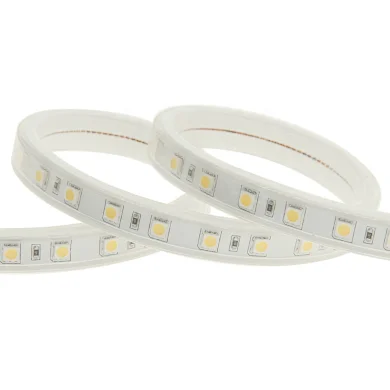 LEDworker 110v 220v high voltage decorative cool white 5050 led strip Cove lighting