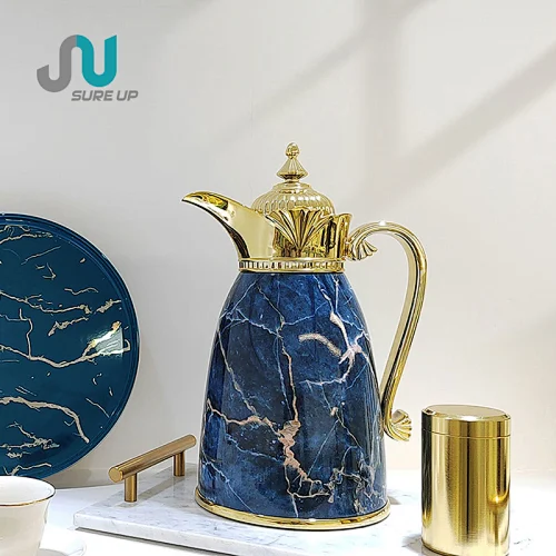 arabic Glass inner Vacuum Jug with handle