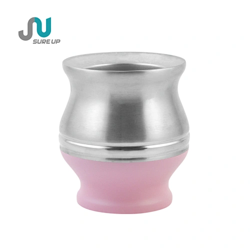 stainless steel thermos mug with lid