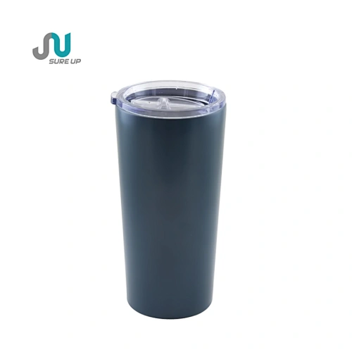 stainless steel thermos mug with lid