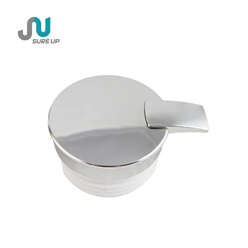 press type lid of vacuum jug