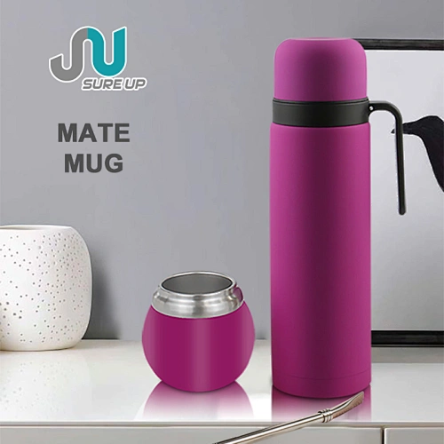 stainless steel thermos mug