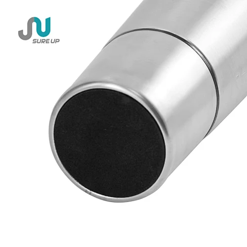 base of stainless steel thermos mug