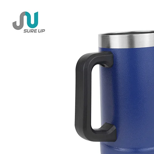 handle of stainless steel thermos mug