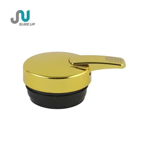 press type lid of vacuum jug