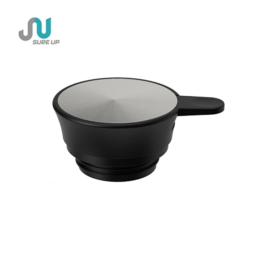 press type lid of vacuum jug