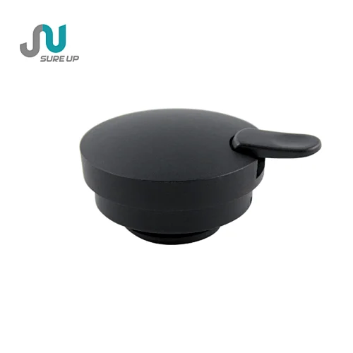 press type lid of vacuum jug