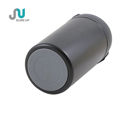 base of stainless steel thermos mug