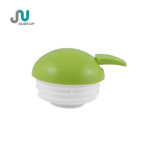 press type lid of vacuum jug