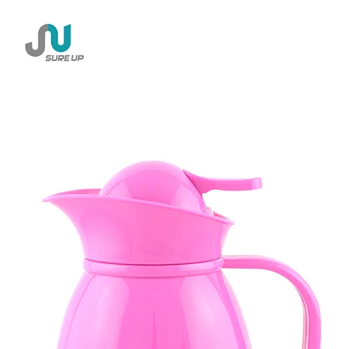 press type lid of glass inner vacuum jug