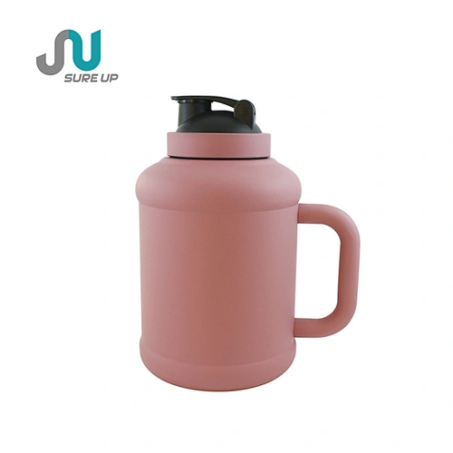 flask vacuum insulated water bottle with handle
