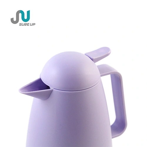 press type lid of glass inner vacuum jug