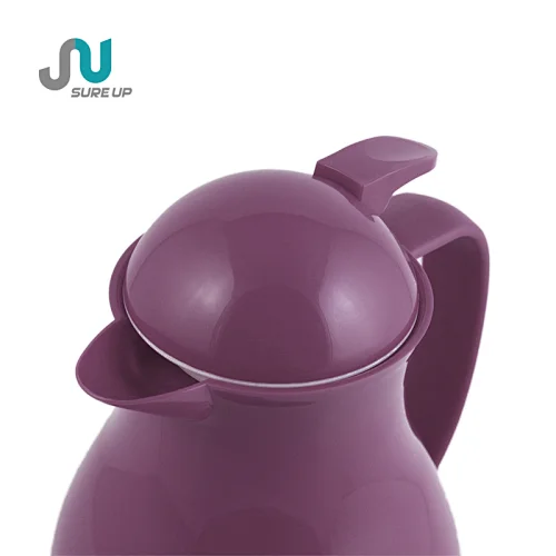 press type lid of glass inner vacuum jug