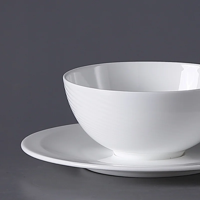 P&T Royal Ware wholesale custom bone china reusable white ceramic coffee cup