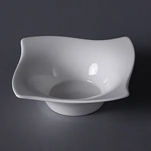 PITO White Ceramic Bone China 5 Inch Bowl for Restaurant