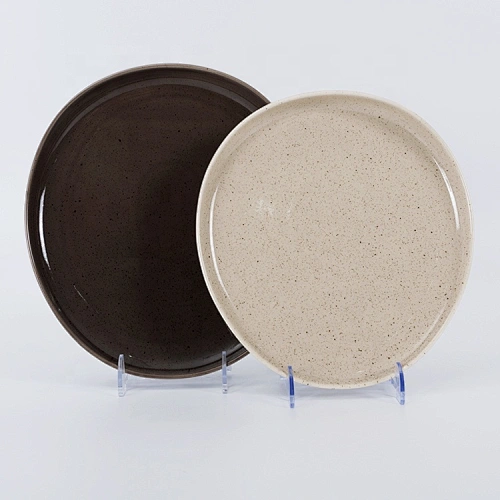 wholesale popular design oval crockery porcelain luxury restaurant dinner plate set