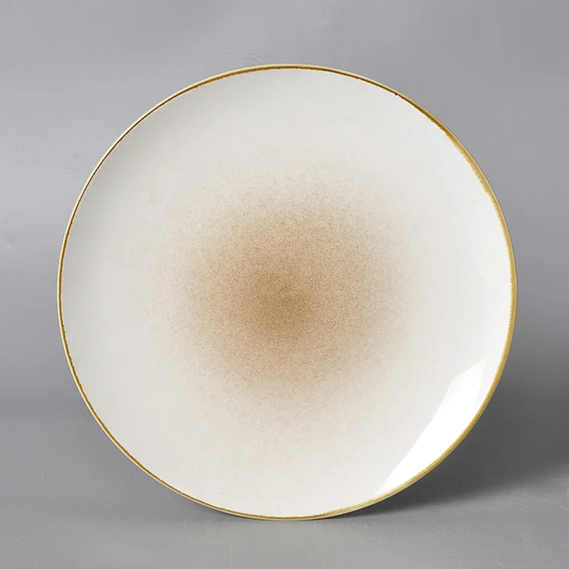Wholesale Hand Painted Porcelain Plate,Restaurant Dinnerware Sets For Hotel Ceramic