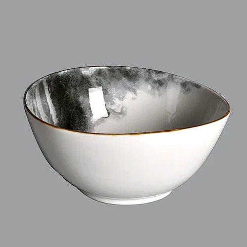 Guangdong P&T Manufactures Hotel  Ceramic Pasta Bowl Handmade Soup Restaurant Porcelain Bowl For Catering