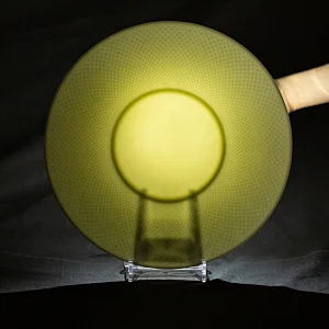 15cm restaurant dinnerware cutlery luxurious buffet serving transparent light bone china charger dinner plate wholesale
