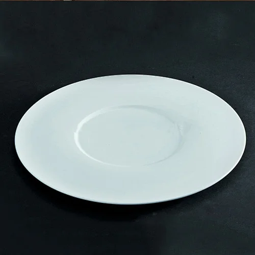 Royal Ware bone china round plates , porcelain show plates for main dish