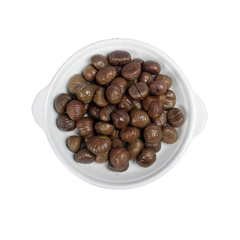 Organic Shelled Roasted Chinese Chestnuts in Soft Package