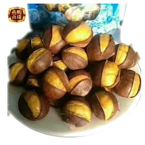 Iced Ringent Roasted Chinese Chestnut Snack With Sweet Taste