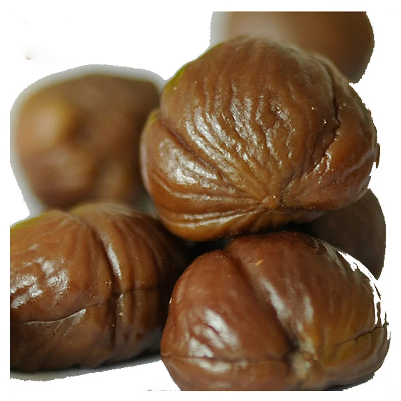Organic Shelled Roasted Chinese Chestnuts in Soft Package