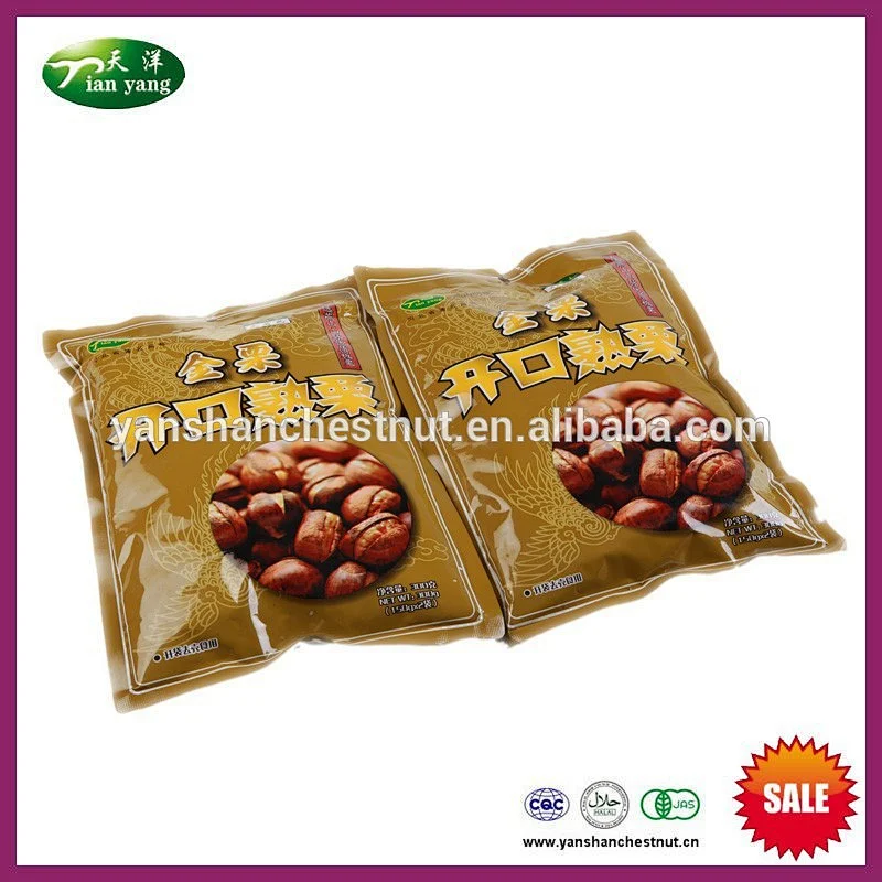 2019 New Chinese Preserved Halal Ringent Chestnut Snack
