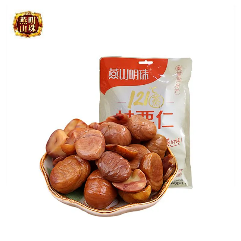 2019 New Top Grade Organic Roasted Ready to Eat Halal Chestnut Snack