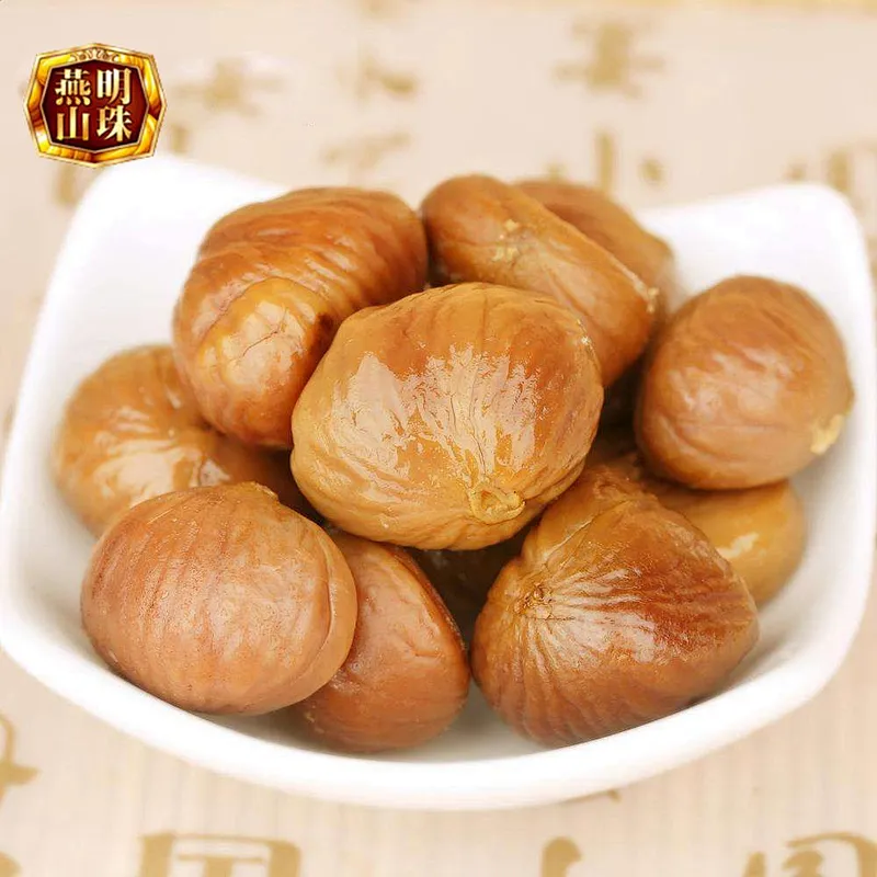 Wholesale Chinese Instant Snack Peeled Roasted Chestnut