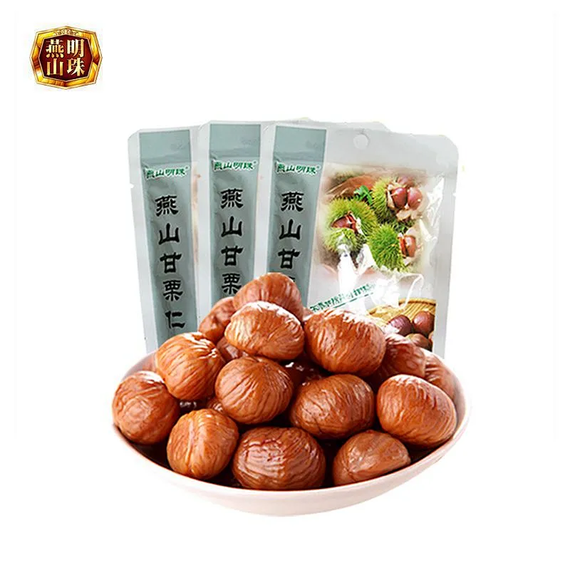 Wholesale  Hot Sale Shelled Roasted  Chestnut Kernel Snack-Ready to Eat