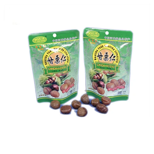 2020 Healthy Asian Organic Shelled Cooked Chestnuts Food Snacks