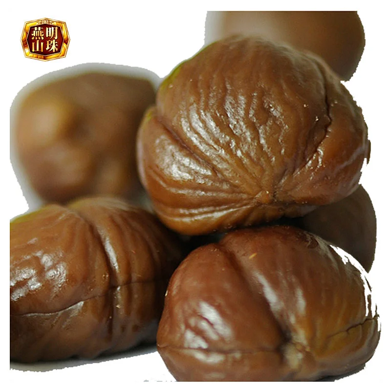 2019 Organic Sweet Peeled Cooked Chestnut Halal Snack Foods