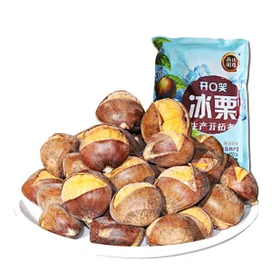Hot Sale Organic Sweet Iced Chestnut Snack