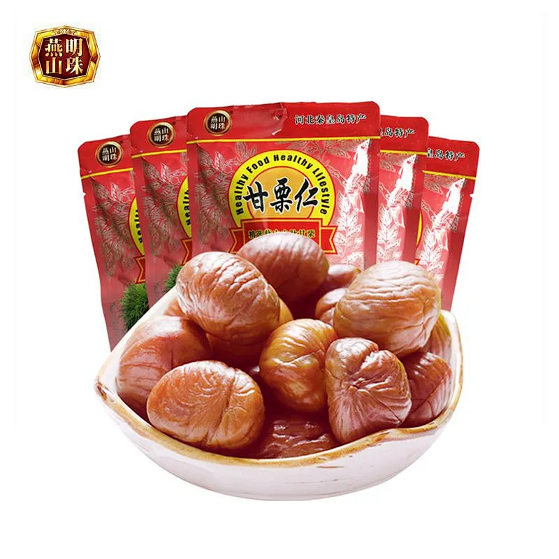 Roasted Chestnut Kernel Snack Food For Wholesale