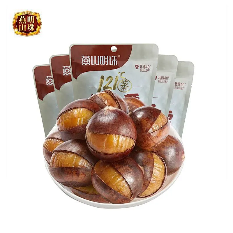 Preseved Healthy Peeled Roasted Chestnut Snack for Hot Sale