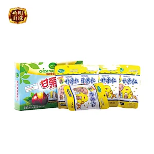 OEM Healthy Roasted Peeled  Organic Chestnut Snack Food for Leisure Time