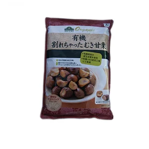 Organic Peeled Cooked Chinese Chestnut in Soft Package