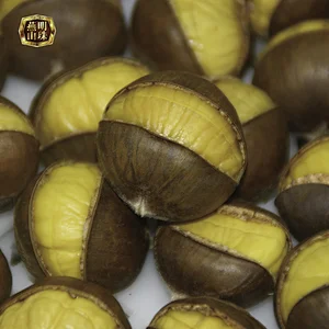 Iced Organic Ringent Roasted Chestnuts Snacks with Shell