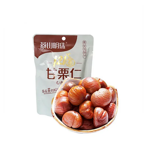 2020 All Organic Shelled Cooked Chestnuts Soft Healthy Snacks