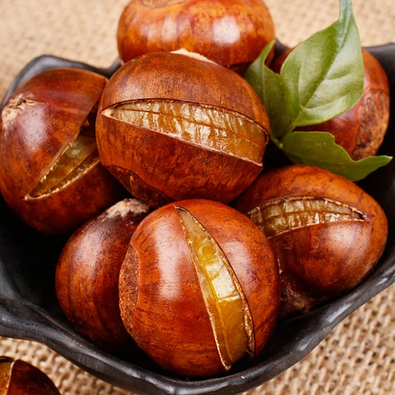 2019 Ringent Roasted Chestnut Nuts and Snacks with Shell