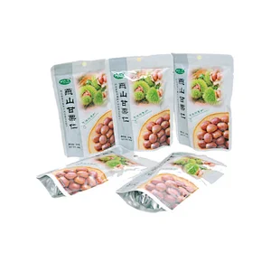 Newly Organic Peeled Roasted Chestnut Food Snacks with Foil Bag