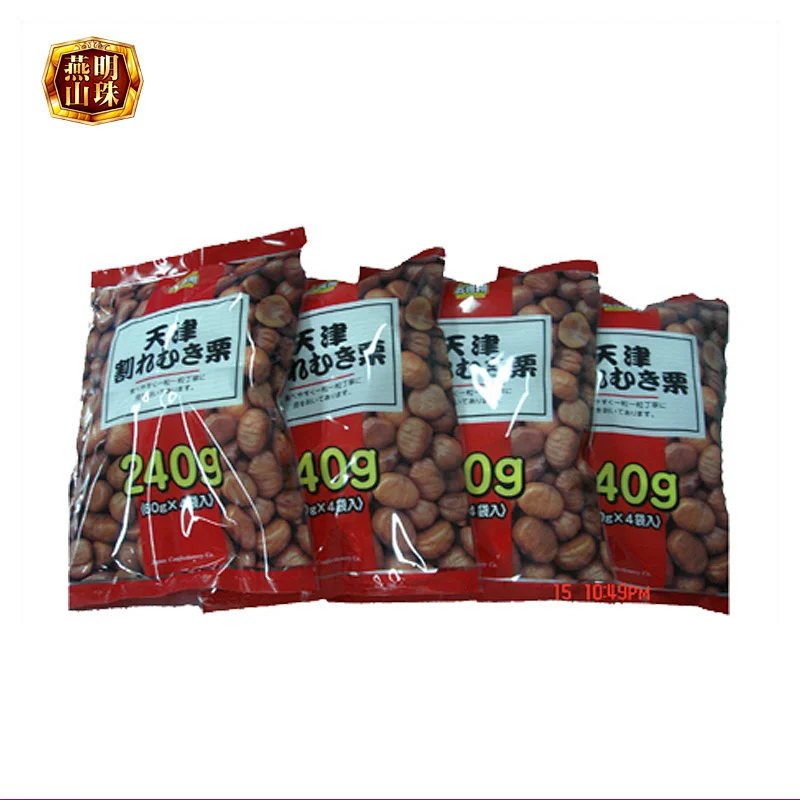 Chinese OEM Nut Snack Roasted Chestnut Kernel Snack